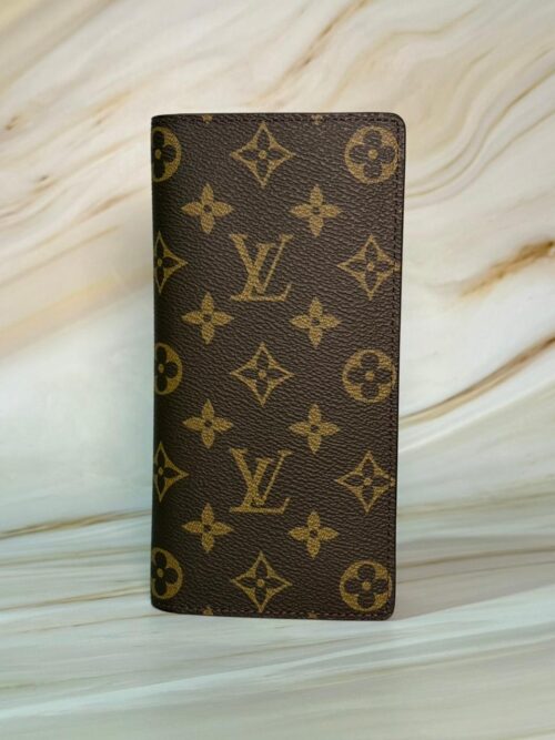 Authentic Louis Vuitton Brazza Monogram Men's Bifold Wallet