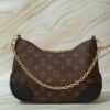 Louis Vuitton Monogram Black Crossbody Bag | Gold Chain LV
