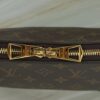 Louis Vuitton Monogram Black Crossbody Bag | Gold Chain LV