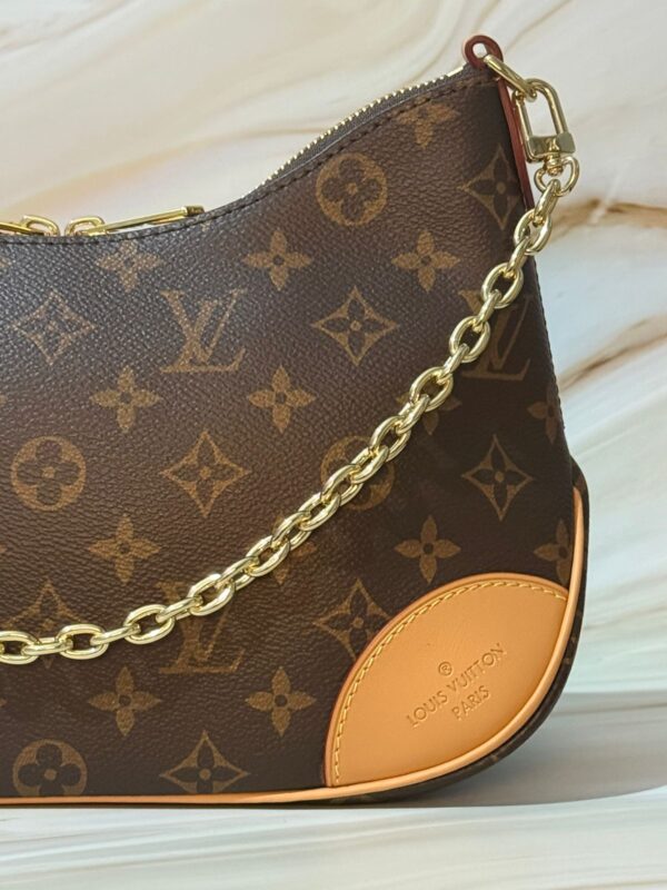 Louis Vuitton Monogram Shoulder Bag LV Crossbody Purse with Gold Chain 2 Louis Vuitton Monogram Shoulder Bag | Authentic LV Crossbody