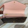 Louis Vuitton Sarah Wallet: Monogram Canvas & Pink Interior