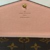 Louis Vuitton Sarah Wallet: Monogram Canvas & Pink Interior