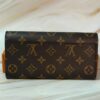 Louis Vuitton Sarah Wallet: Monogram Canvas & Pink Interior